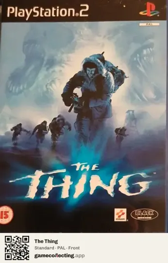 The Thing PlayStation 2, PAL box front