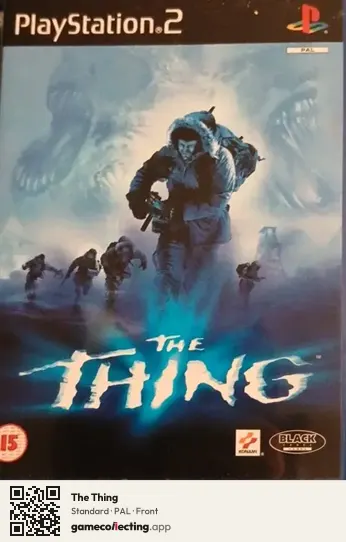 The Thing PlayStation 2, PAL box front