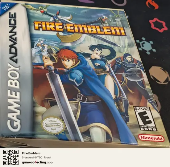 Fire Emblem Game Boy Advance, NTSC box front