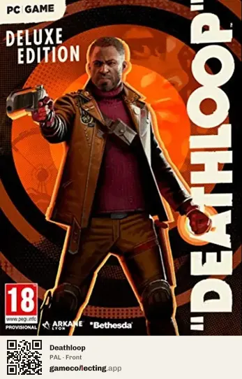 Deathloop Computer, PAL box front