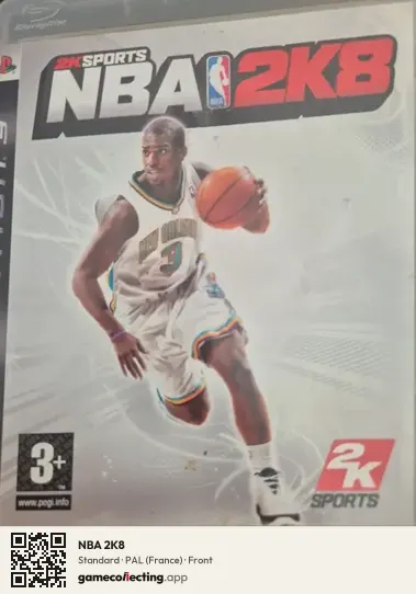 NBA 2K8 PlayStation 3, France box front