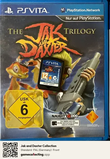 Jak and Daxter Collection PlayStation Vita, Germany box front