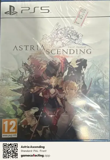 Astria Ascending PlayStation 5, PAL box front