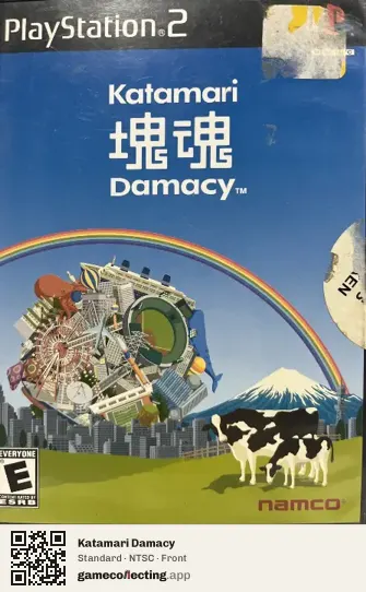 Katamari Damacy PlayStation 2, NTSC box front