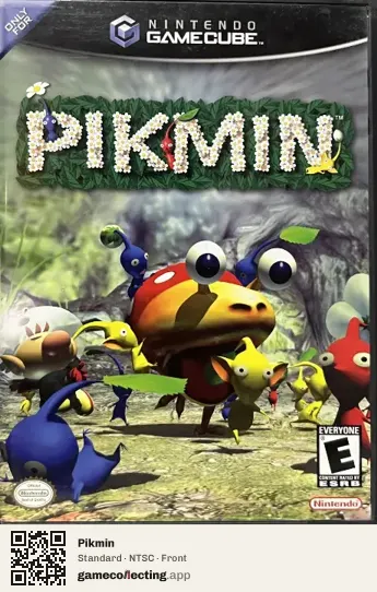 Pikmin Nintendo GameCube, NTSC box front