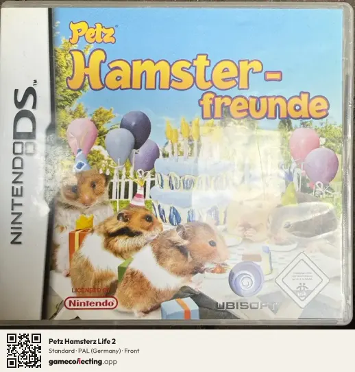 Petz Hamsterz Life 2 Nintendo DS, Germany box front