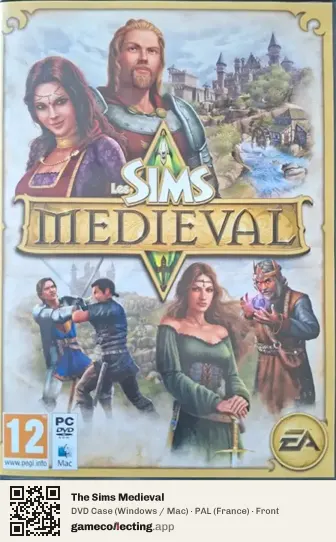 The Sims Medieval Computer, France box front