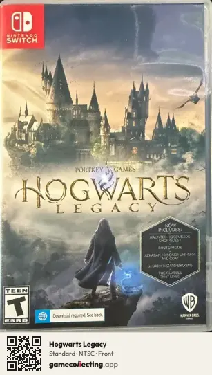 Hogwarts Legacy Nintendo Switch, NTSC box front