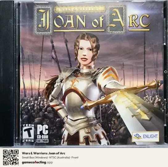 Wars & Warriors: Joan of Arc Computer, Australia box front
