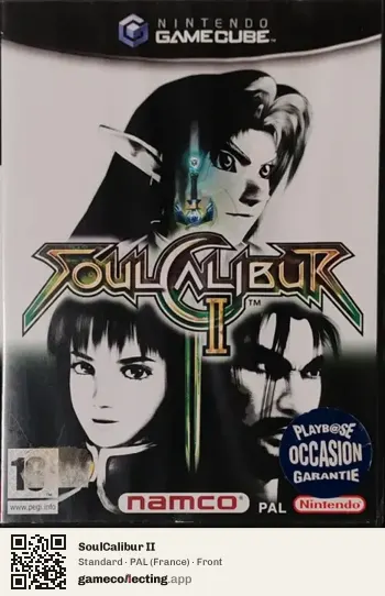 SoulCalibur II Nintendo GameCube, France box front