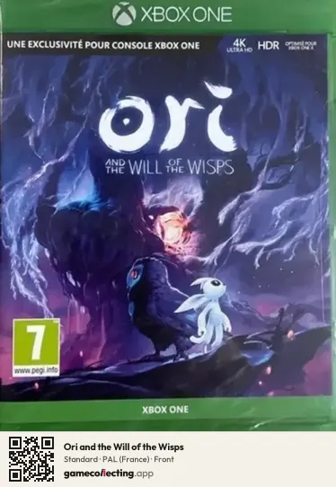 Ori and the Will of the Wisps Xbox One, France box front