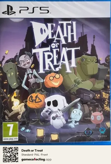 Death or Treat PlayStation 5, PAL box front