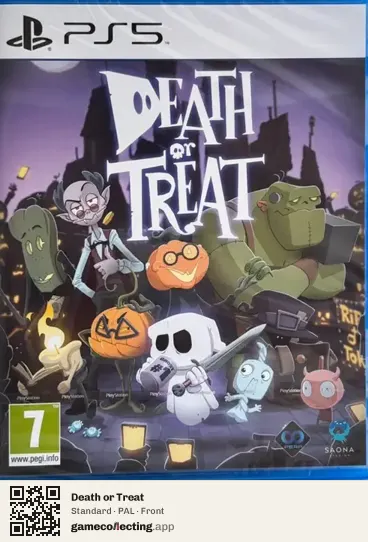 Death or Treat PlayStation 5, PAL box front