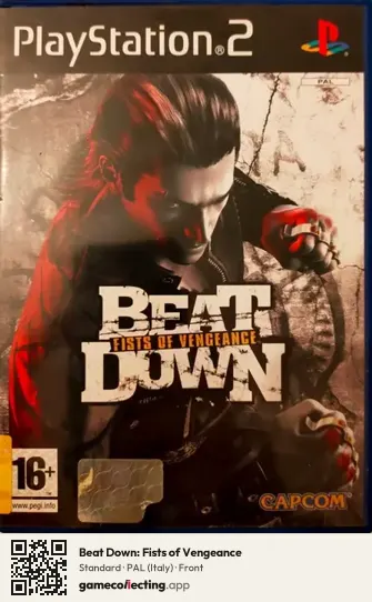 Beat Down: Fists of Vengeance PlayStation 2, Italy box front