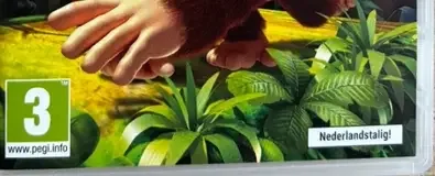 Donkey Kong Country Returns HD, the PEGI square on its front