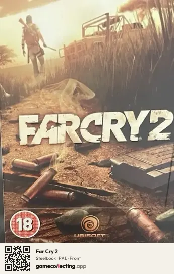 Far Cry 2 PlayStation 3, PAL box front