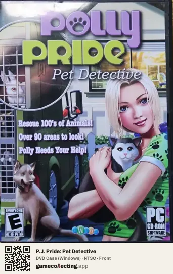 P.J. Pride: Pet Detective Computer, NTSC box front