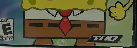 SpongeBob SquarePants: Battle for Bikini Bottom, the ESRB box on its front