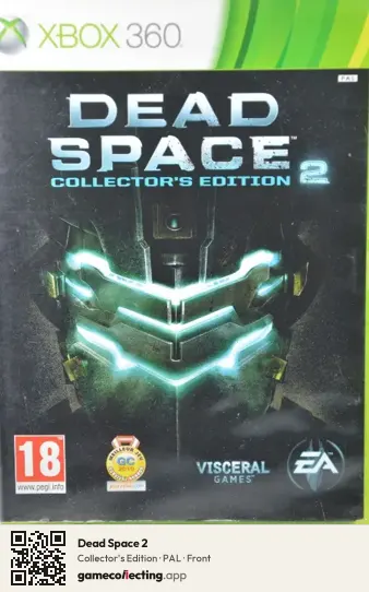 Dead Space 2 Xbox 360, PAL box front