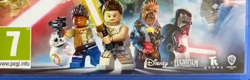 LEGO Star Wars: The Skywalker Saga, the PEGI square on its front