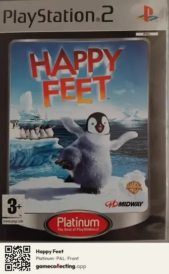 Happy Feet PlayStation 2, PAL box front