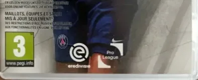 FIFA 23, the PEGI square on its front