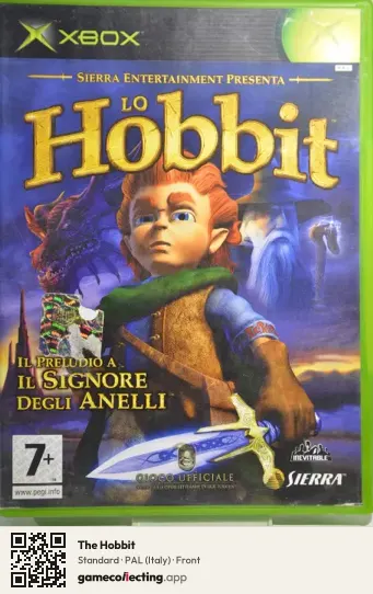 The Hobbit Xbox, Italy box front