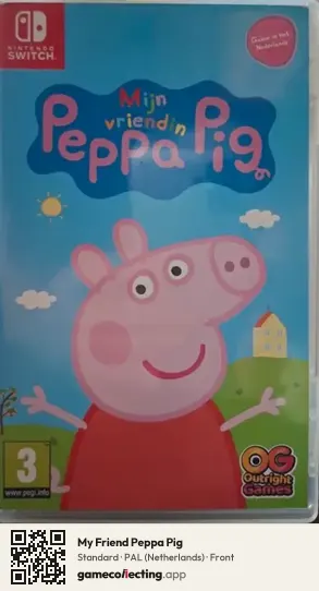 My Friend Peppa Pig Nintendo Switch, Netherlands box front
