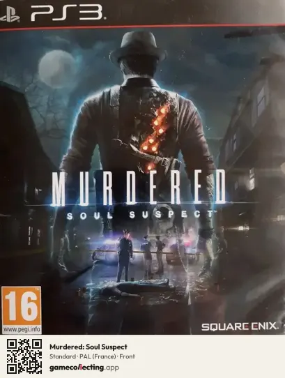 Murdered: Soul Suspect PlayStation 3, France box front