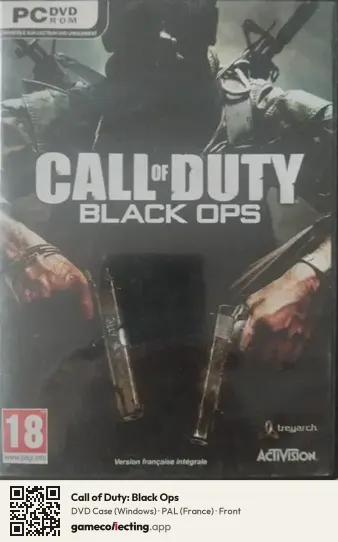 Call of Duty: Black Ops Computer, France box front