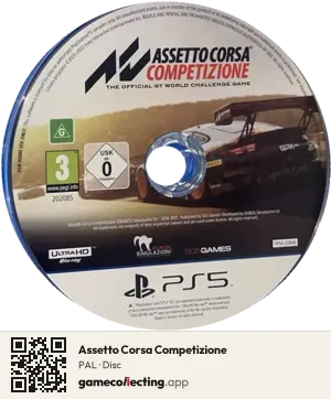 Assetto Corsa Competizione PlayStation 5, PAL disc