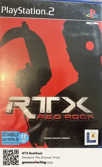 RTX Red Rock PlayStation 2, France box front
