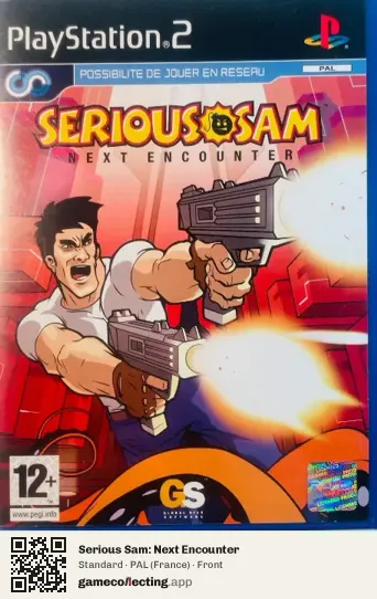 Serious Sam: Next Encounter PlayStation 2, France box front