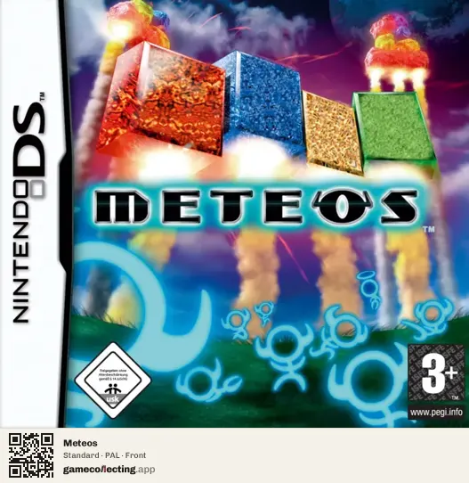 Meteos Nintendo DS, PAL box front