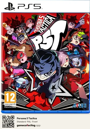 Persona 5 Tactica PlayStation 5, PAL box front