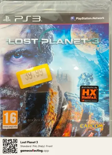 Lost Planet 3 PlayStation 3, Italy box front