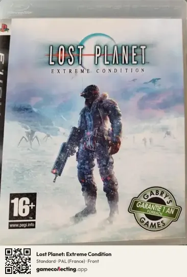 Lost Planet: Extreme Condition PlayStation 3, France box front