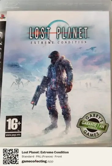 Lost Planet: Extreme Condition PlayStation 3, France box front