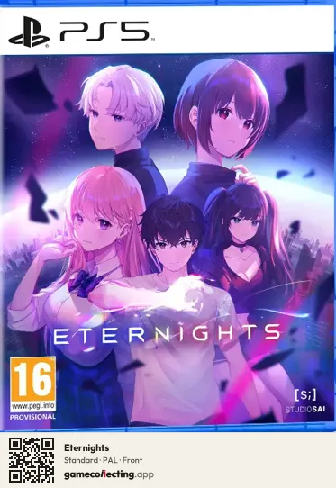 Eternights PlayStation 5, PAL box front