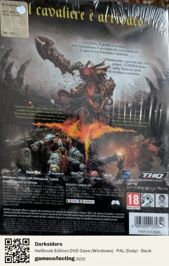 Darksiders Computer, Italy box back