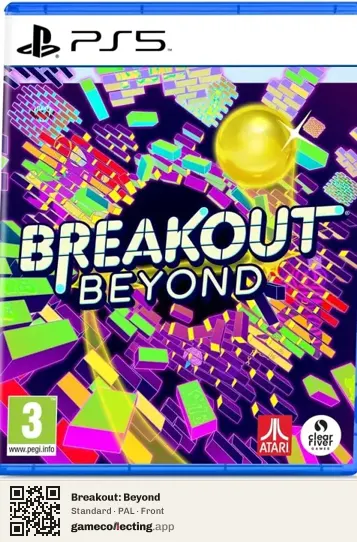 Breakout: Beyond PlayStation 5, PAL box front