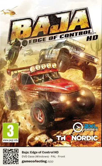 Baja: Edge of Control HD Computer, PAL box front