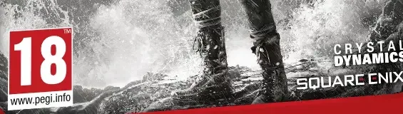 Tomb Raider, the PEGI square on its front
