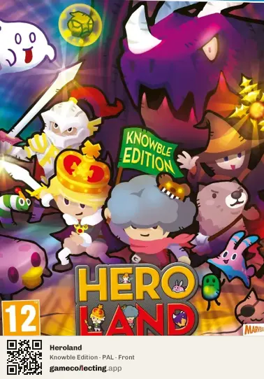 Heroland PlayStation 4, PAL box front