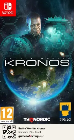 Battle Worlds: Kronos Nintendo Switch, PAL box front