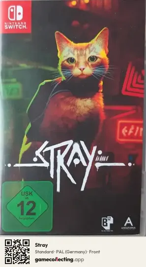 Stray Nintendo Switch, Germany box front
