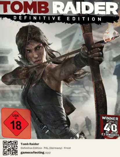 Tomb Raider Xbox One, Germany box front