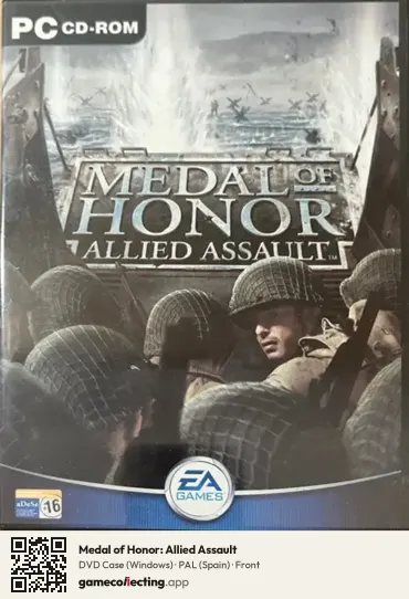 Medal of Honor: Allied Assault Computer, Spain box front