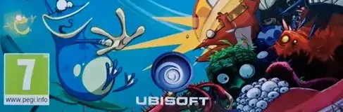 Rayman Origins, the PEGI square on its front