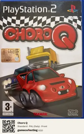 Choro Q PlayStation 2, Italy box front